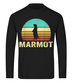 Vintage Marmot Shirt Sunset