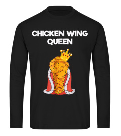 Funny Chicken Wing Fan T-Shirt - Queen