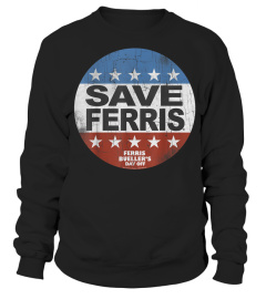 Ferris Bueller's Day Off Save Ferris Presidential Vote Logo T-Shirt