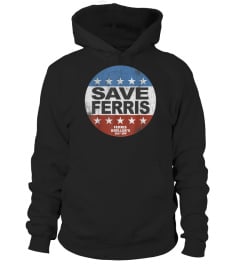 Ferris Bueller's Day Off Save Ferris Presidential Vote Logo T-Shirt