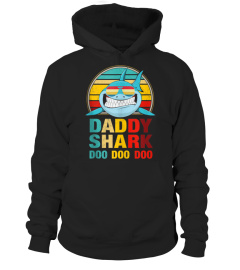 Mens Daddy Shark shirt Retro Vintage gift for Father Tank Top