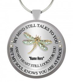 You Are At Peace Memorial Necklace