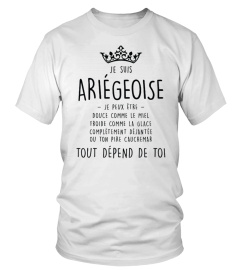 Ariégeoise  tout dépend de toi v