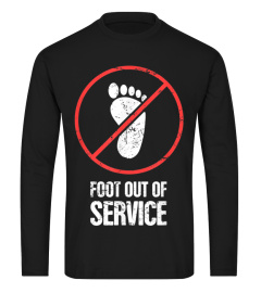 Funny Gift For A Foot Fracture  Broken Foot T-Shirt