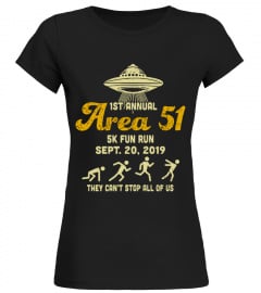 1st Annual Area 51 5k Fun Run Sept