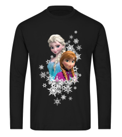 Disney Frozen Anna and Elsa Snowflakes T-Shirt