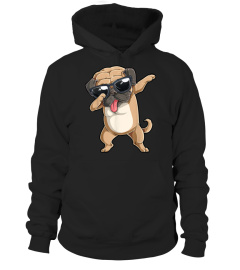 Dabbing Pug Shirt Boys Girls Pugs Dab Dance Dog Puppy Lovers