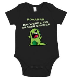 Ich werde großer Bruder Dino Tshirt