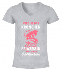 Bikerin Frau Spruch  T-Shirt)