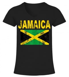 Flag Jamaica T-Shirt Cool Jamaican Flags Men Women Gift Tee Tank Top