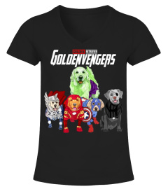 Goldenvengers Shirt - Golden Retriever dog Father's Day Gift