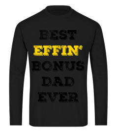 Stepdad Father's Day Gifts - Best Effin Bonus Dad Ever Tank Top