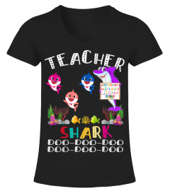 Teacher Shark Doo Doo Doo T Shirt Gift T-Shirt T-Shirt