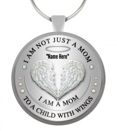 I Am Not Just A Mom Memorial Necklace
