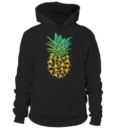 Tropical Pineapple Dirt Bike Motorcross Funny