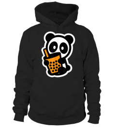 Panda Bubble Tea Boba Bambu Brand Bear Thai Milk Tea Cute T-Shirt