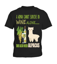 SURVIVE TEES FOR ALPACA LOVER