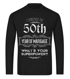 50th Wedding Anniversary Matching Shirts for Couples