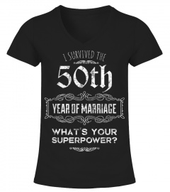 50th Wedding Anniversary Matching Shirts for Couples