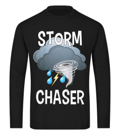 Kids Storm Chaser Shirt Boys Storm Hunter Tornado Gift TShirt