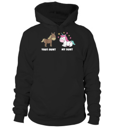 Your Aunt My Aunt Unicorn T-Shirt - Funny Niece T-Shirt Gift