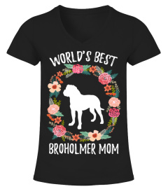 WORLD'S BEST BROHOLMER MOM TSHIRT