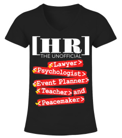 HR Unofficial Roles - Funny Human Resources T-Shirt