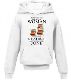HERE'S TO THE MAGNIFICENT WOMAN WHO LOVES READING T-SHIRT