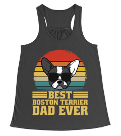 BEST BOSTON TERRIER DOG DOGS DAD FATHER 