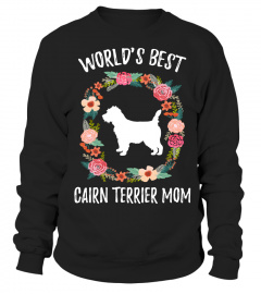 WORLD'S BEST CAIRN TERRIER MOM TSHIRT