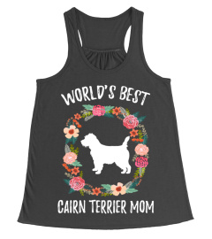 WORLD'S BEST CAIRN TERRIER MOM TSHIRT