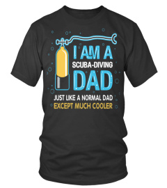 I AM A SCUBA DIVING DAD T-SHIRT