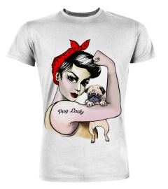 Dog-Pug Lady