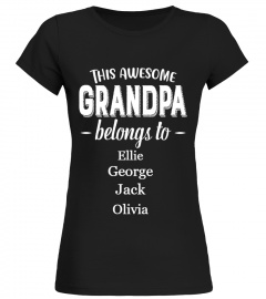 This Awesome Grandpa Belongs To