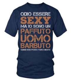 Paffuto Uomo Barbuto