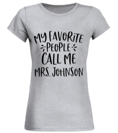 Customisable T-shirts with your name