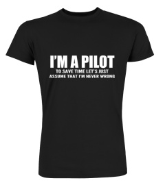 I am a pilot t shirt