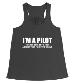 I am a pilot t shirt