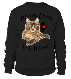 Womens Maine Coon Cat Mom Shirt