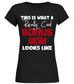 Bonus Mom gifts for Mothers day from stepchildren tshirt