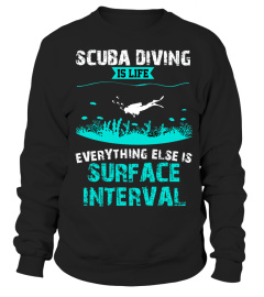 SCUBA DIVING IS LIFE T-SHIRT