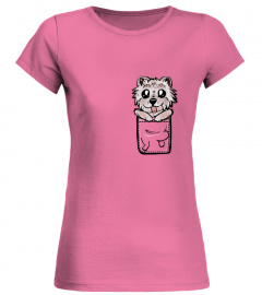 Westie Pocket T-shirts - Cute tees