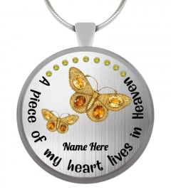 Butterfly Necklaces - My Heart