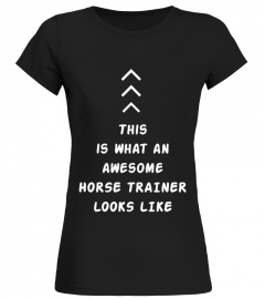 horse trainer looks like animal lover