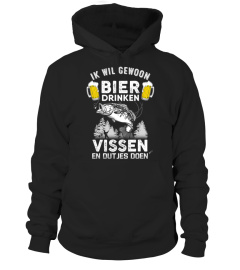 BIER DRINKEN VISSEN VISSER