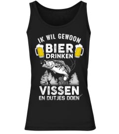 BIER DRINKEN VISSEN VISSER