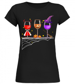 Wine Glass Halloween shirt