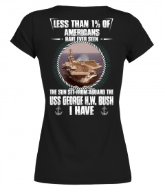 USS George H.W. Bush (CVN-77) T-shirt