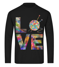 Knitter Knitting, Crochet Love Valentine 348 Shirt