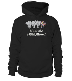 Its Ok To Be A Little Different - Autism Elephant T-Shirt